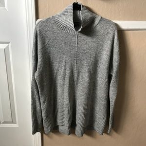Grey turtleneck